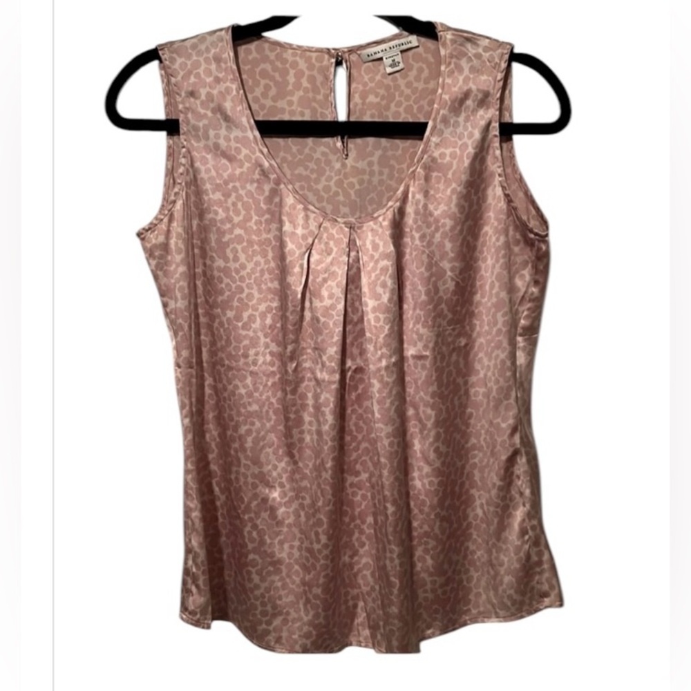 Banana Republic Silk Top Sz Medium